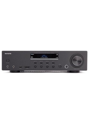 Amplificador estéreo aiwa amu-120btbk/ 120w