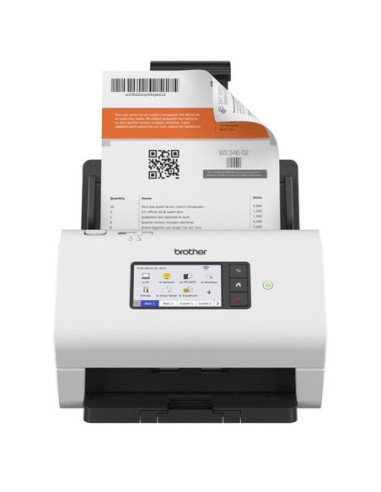 Escáner documental brother ads-4900w con alimentador de documentos adf/ doble cara