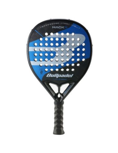 Pala de pádel bullpadel hack 03 ctr 2023/ azul y negra