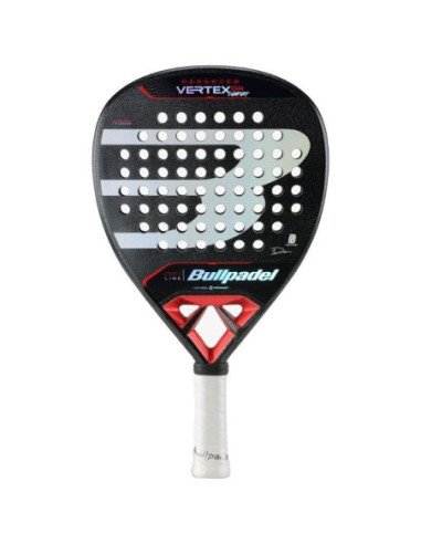 Pala de pádel bullpadel vertex 04 comfort 2024/ negra y roja