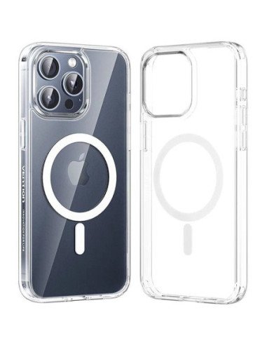 Funda dura con magsafe vention kuat0-40/ compatible con iphone 13 pro max/ transparente