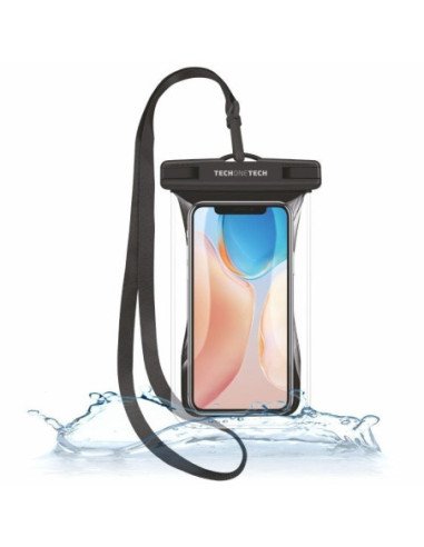 Funda universal impermeable para smartphone tech one tech tec2855/ hasta 7.5'