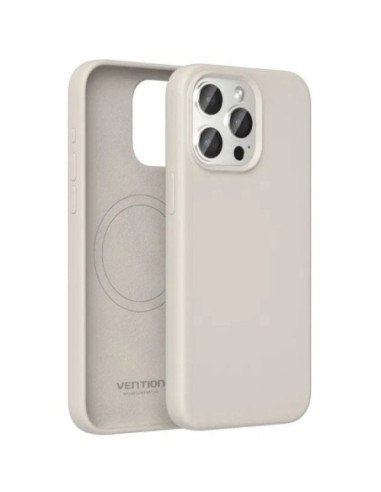 Funda silicona con magsafe vention kudm0-40/ compatible con iphone 13 pro max/ gris