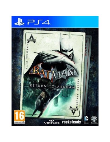 Juego para consola sony ps4 batman: return to arkham