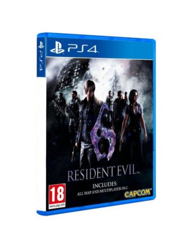 Juego para consola sony ps4 resident evil 6 hd