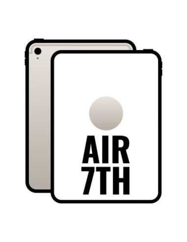 Apple ipad air 11' 7th wi-fi cell/ 5g/ m3/ 512 gb/ blanco estrella