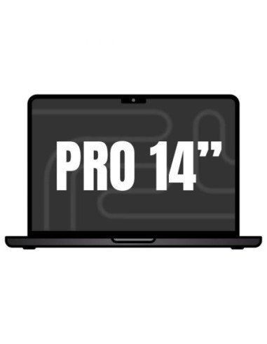 Apple macbook pro 14'/ m4 10-core cpu/ 16gb/ 512gb ssd/ 10-core gpu/ negro espacial