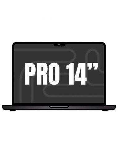 Apple macbook pro 14'/ m4 10-core cpu/ 16gb/ 1tb ssd/ 10-core gpu/ negro espacial