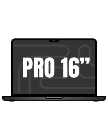 Apple macbook pro 16'/ m4 pro 14-core cpu/ 24gb/ 512gb ssd/ 20-core gpu/ negro espacial