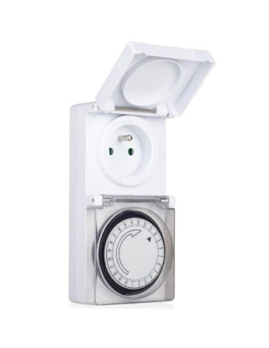 Programador de enchufe smartwares (tm116b) 10.047.51/ potencia máxima 3500w