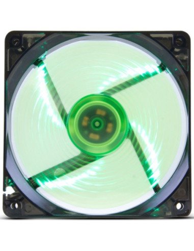 Ventilador nox coolfan 120 led/ 12cm/ verde