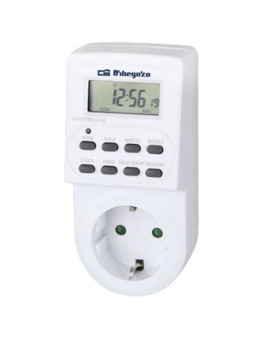 Programador de enchufe orbegozo pg 20 /potencia máxima 3600w