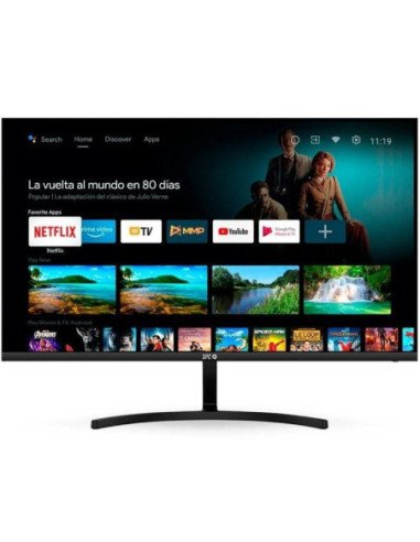 Smart monitor spc 900027n 27'/ full hd/ multimedia/ smart tv/ negro