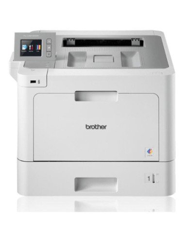 Impresora láser color brother hl-l9310cdw wifi/ dúplex/ blanca
