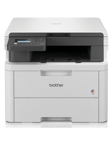 Multifunción láser color brother dcp-l3520cdwe wifi/ dúplex/ blanca