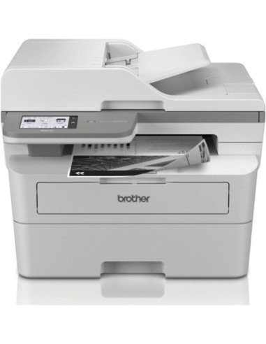 Multifunción láser monocromo brother mfc-l2960dw wifi/ fax/ dúplex/ blanca