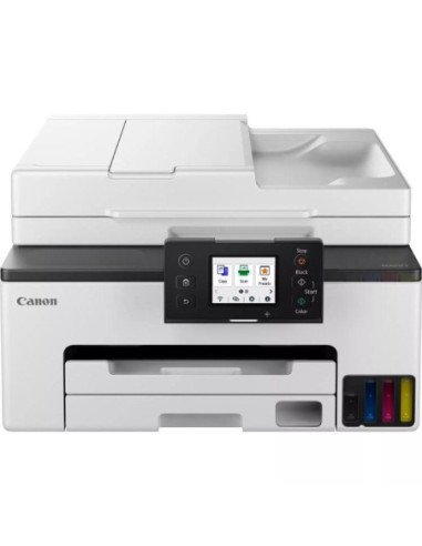Multifunción recargable canon maxify gx2050 megatank wifi/ fax/ blanca