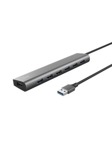 Hub usb 3.2 gen1 trust halyx/ 7xusb/ 1xusb-c