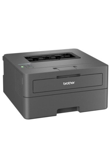 Impresora láser monocromo brother hl-l2400dwe wifi/ dúplex/ negra