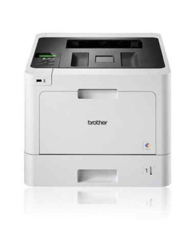 Impresora láser color brother hl-l8260cdw wifi/ dúplex/ blanca