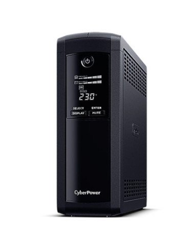 Sai línea interactiva cyberpower vp1600elcd/ 1600va-960w/ 5 salidas/ formato torre