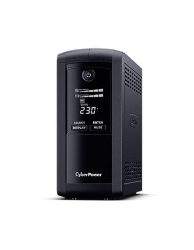 Sai línea interactiva cyberpower vp700elcd/ 700va-390w/ 4 salidas/ formato torre