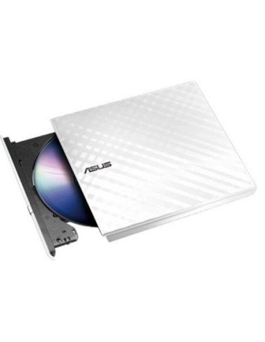 Grabadora externa cd/dvd asus sdrw-08ds2s-u lite/ blanco