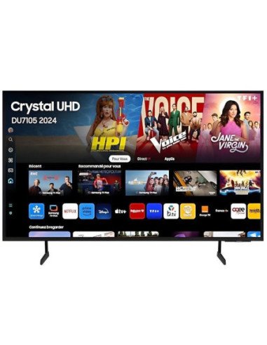 Televisor samsung crystal uhd tu50du7105 50'/ ultra hd 4k/ smart tv/ wifi