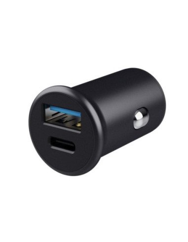 Cargador de coche trust maxo/ 1xusb-tipo c/ 1xusb/ 38w