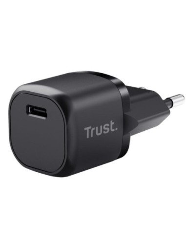 Cargador compacto trust maxo/ 1xusb tipo-c/ 20w