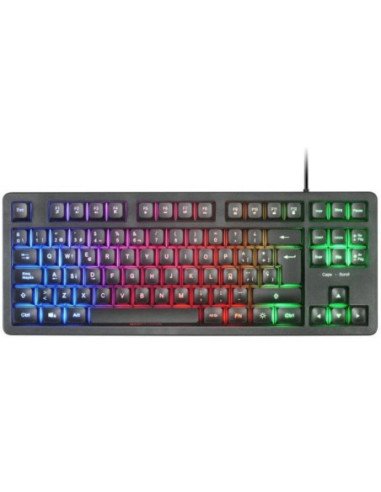 Teclado gaming semimecánico mars gaming mk023