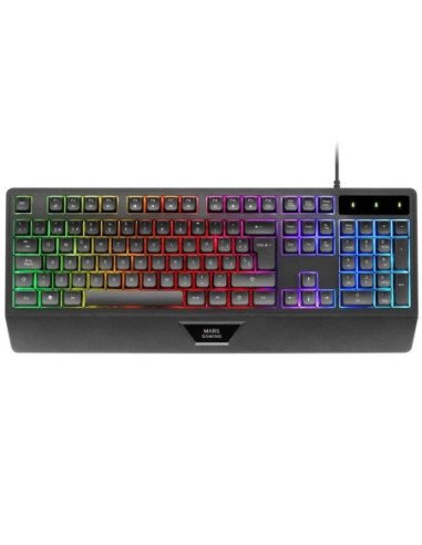 Teclado gaming semimecánico mars gaming mk124