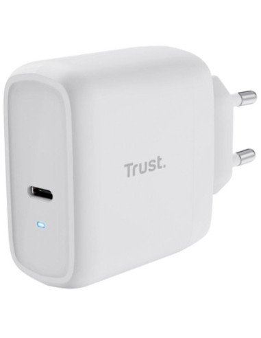 Cargador de pared trust maxo 65w/ 1xusb tipo-c/ 65w