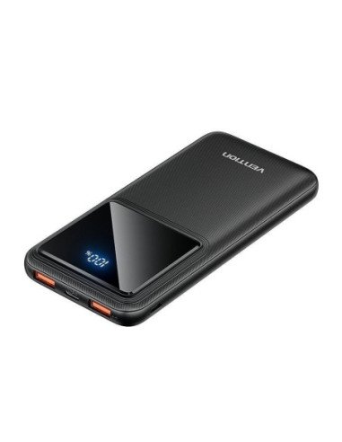 Powerbank 10000mah vention fhkb0/ 22.5w/ negra