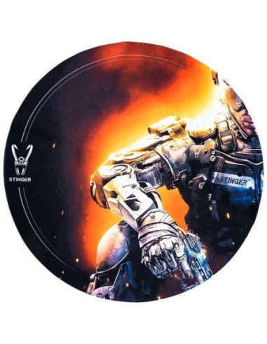 Alfombra gaming woxter stinger floorpad soldier/ iron