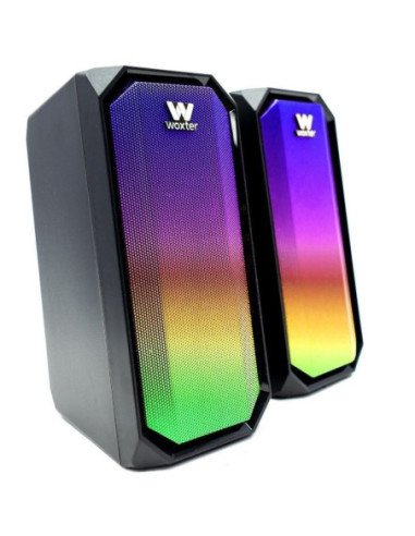 Altavoces con bluetooth woxter big bass 97 bt/ 20w/ 2.0