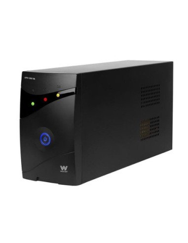 Sai línea interactiva woxter ups 1200 va/ 1200va-720w/ 3 salidas/ formato torre