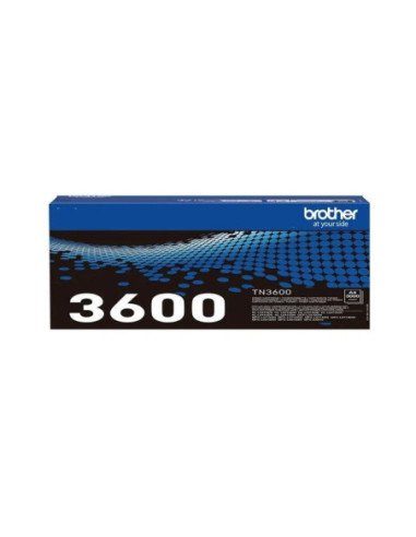 Tóner original brother tn3600/ negro