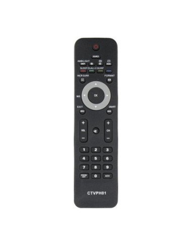Mando para tv ctvph01 compatible con philips