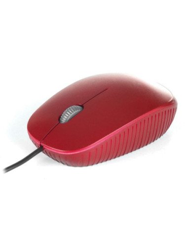 Ratón ngs flame/ hasta 1000 dpi/ rojo