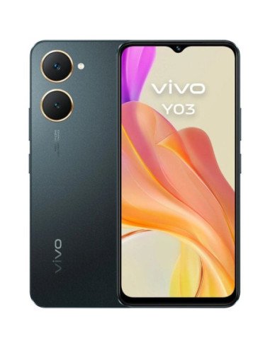 Smartphone vivo y03 4gb/ 128gb/ 6.56'/ negro espacial