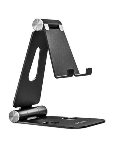 Soporte para smartphone/tablet aisens ms2pxl-096/ negro