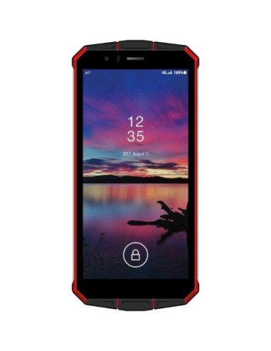 Smartphone ruggerizado maxcom strong ms507 3gb/ 32gb/ 5'/ negro y rojo