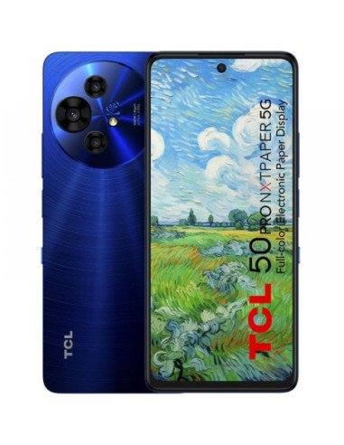 Smartphone tcl 50 pro nxtpaper 8gb/ 512gb/ 6.8'/ 5g/ azul medianoche