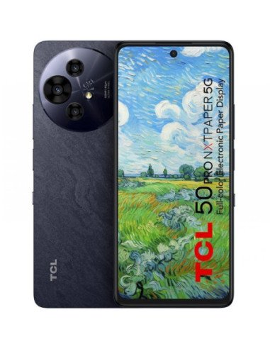 Smartphone tcl 50 pro nxtpaper 8gb/ 512gb/ 6.8'/ 5g/ gris luna