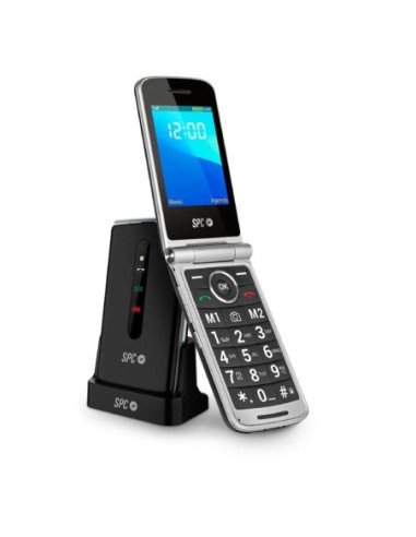 Teléfono móvil spc prince 4g para personas mayores/ negro
