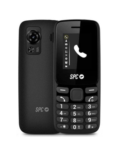 Teléfono móvil spc talk 2 go para personas mayores/ negro