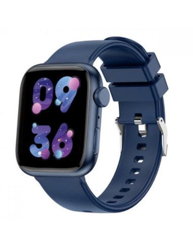 Forever smartwatch igo watch 3 jw-500 notificaciones/ frecuencia cardiaca/ azul oscuro