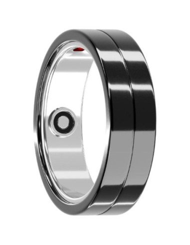 Anillo inteligente maxcom mr100 talla 10/63/ ø20.1mm/ notificaciones/ frecuencia cardíaca/ negro