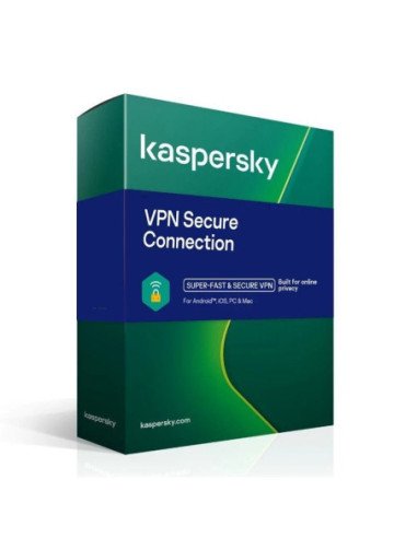 Kaspersky vpn secure connection/ 3 dispositivos/ 1 año